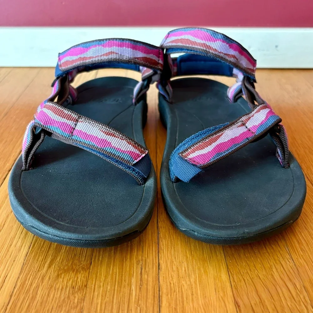 Teva Hurricane XLT2 Kids Sport Sandals Vista Blue Indigo Size 3 Unisex 1019390C